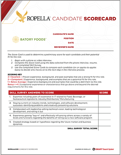 Scorecard